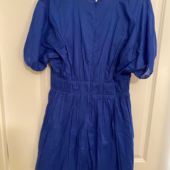 Blue Voile Mini Dress by Banana Republic - Picture 3 of 6